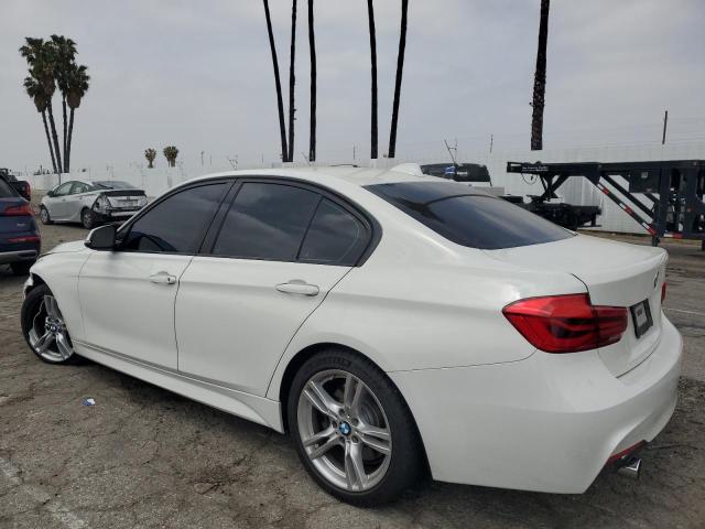  BMW 3 SERIES 2018 Белы