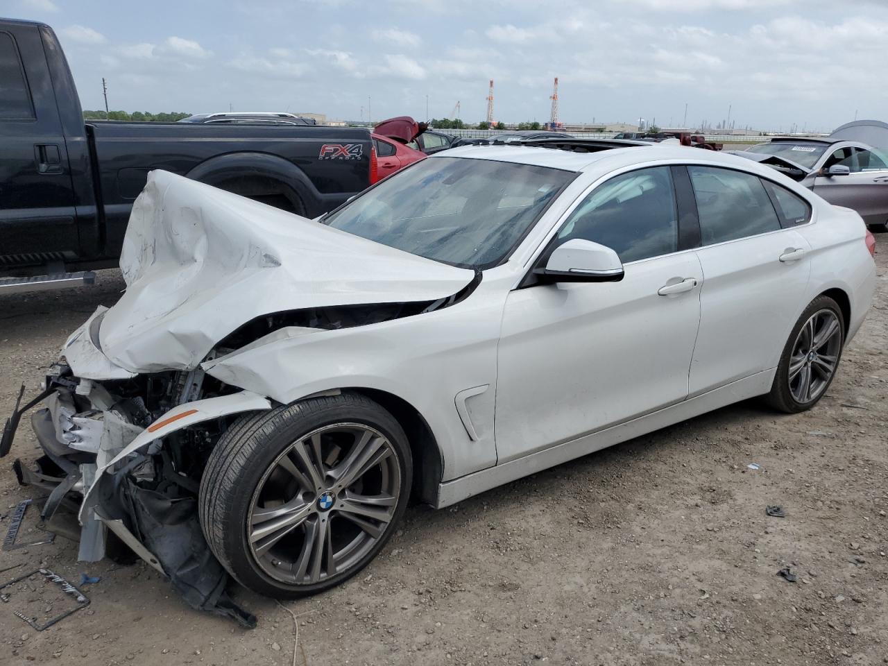 2017 Bmw 430I Gran Coupe zu verkaufen in Houston, TX - Front End