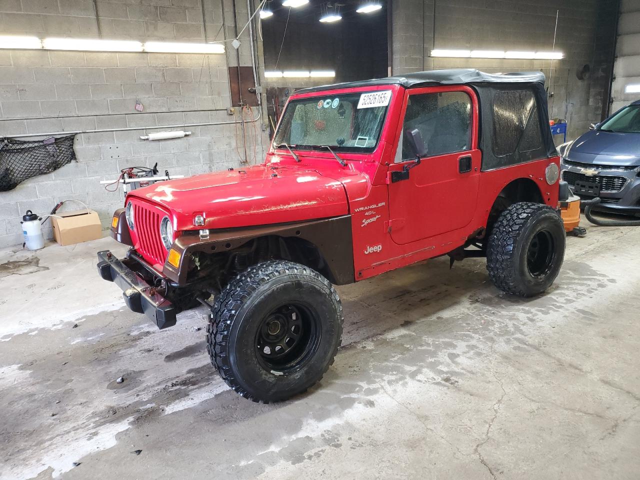 2001 Jeep Wrangler / Tj Sport en Venta en Angola, NY - All Over