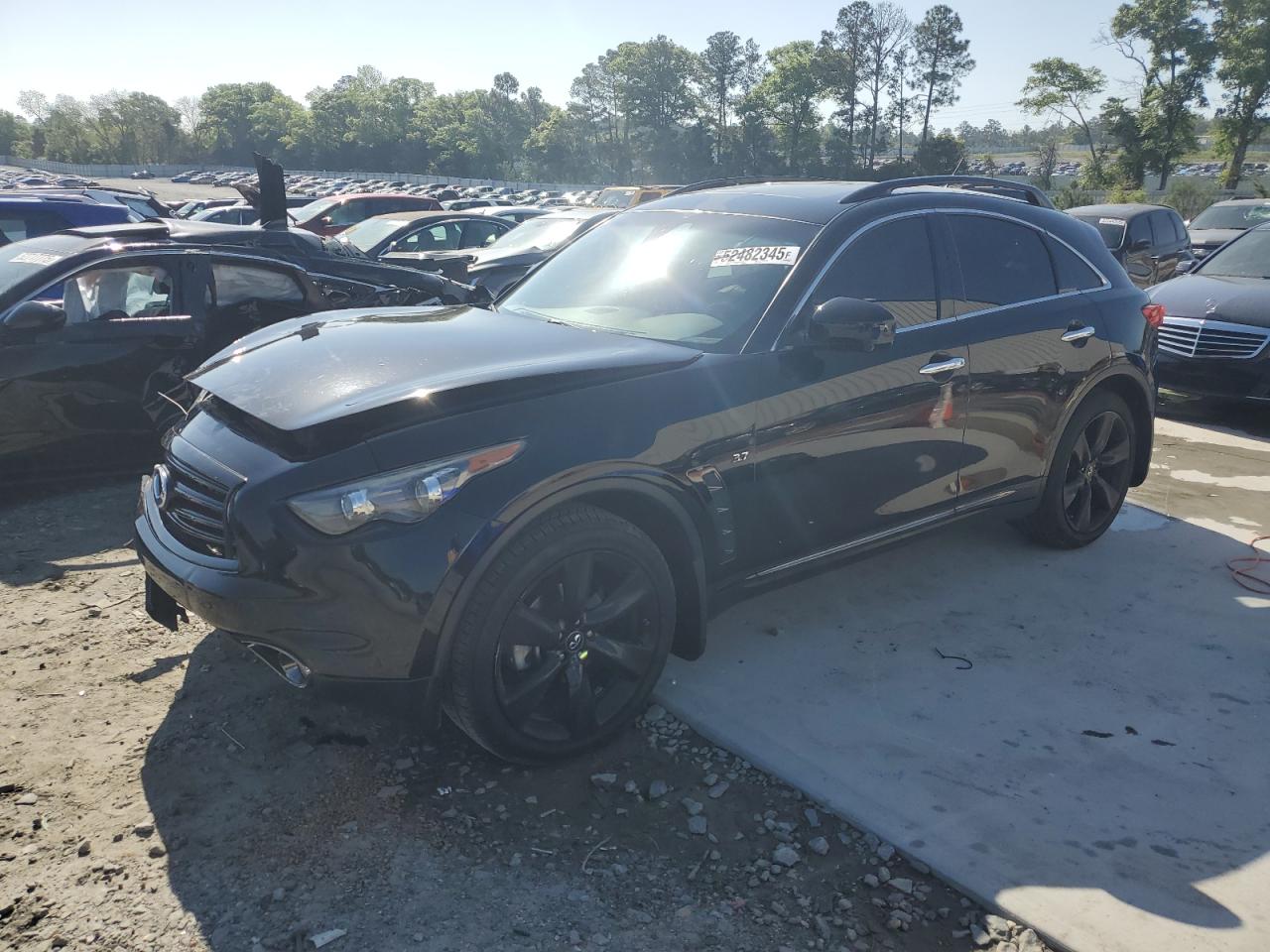 2016 Infiniti Qx70 იყიდება Byron-ში, GA - Front End
