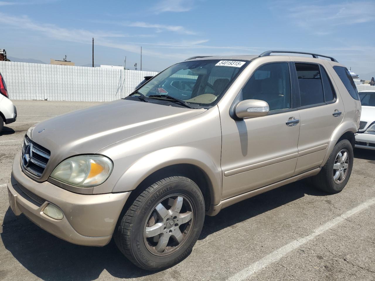 2003 Mercedes-Benz Ml 500 للبيع في Van Nuys، CA - Rear End