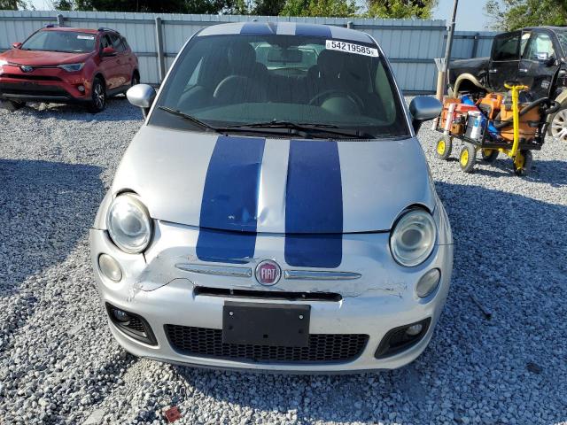  FIAT 500 2012 Srebrny