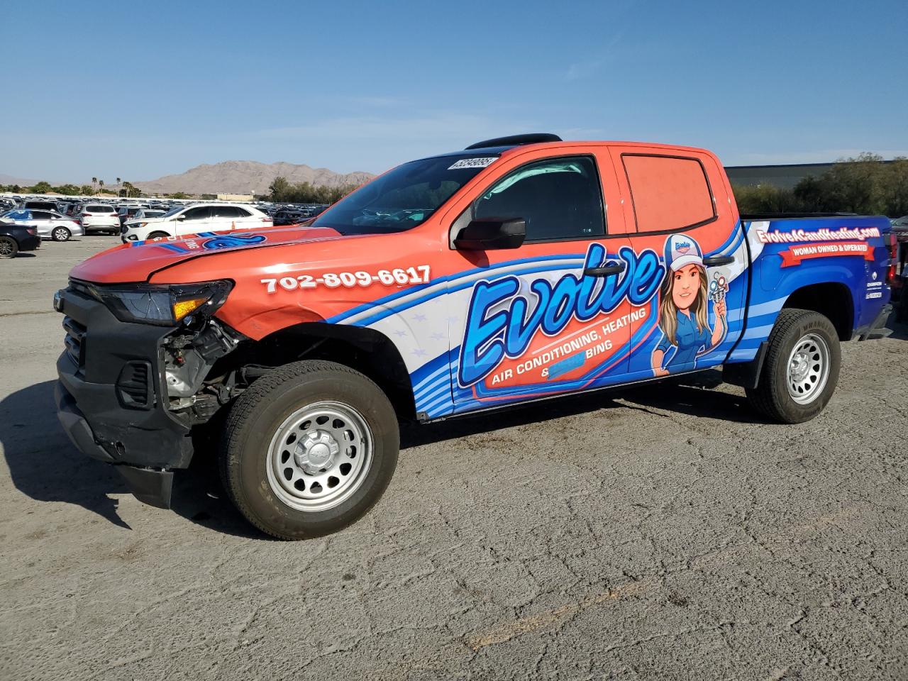 2023 Chevrolet Colorado en Venta en Las Vegas, NV - Front End