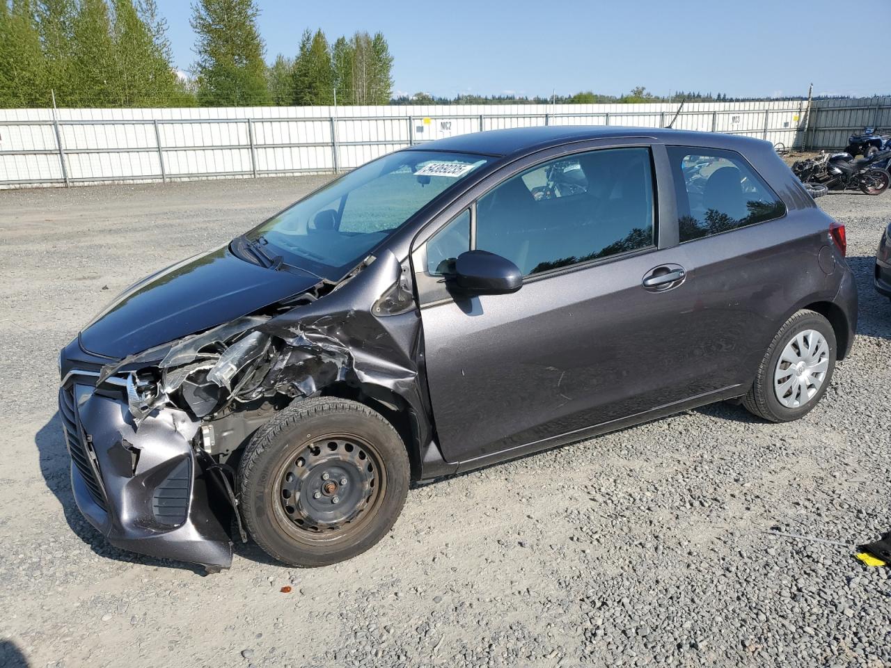 2015 Toyota Yaris de vânzare în Arlington, WA - Front End