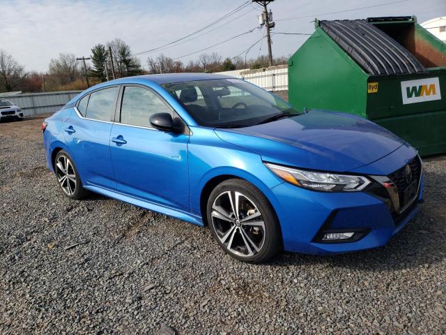  NISSAN SENTRA 2021 Синий