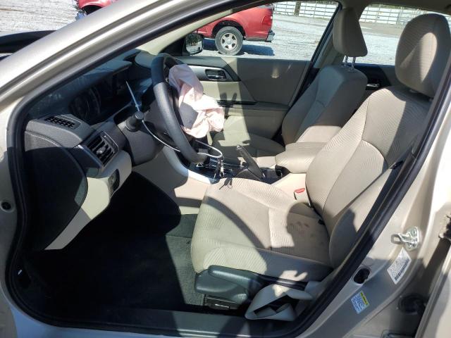  HONDA ACCORD 2015 Золотой