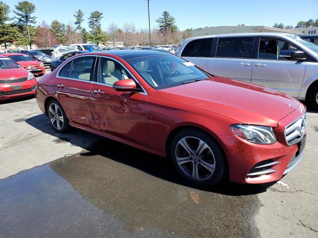  MERCEDES-BENZ E-CLASS 2019 Червоний