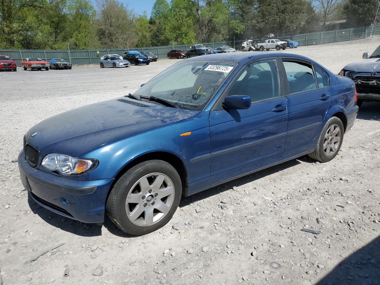 2002 Bmw 325 I de vânzare în Madisonville, TN - Rear End