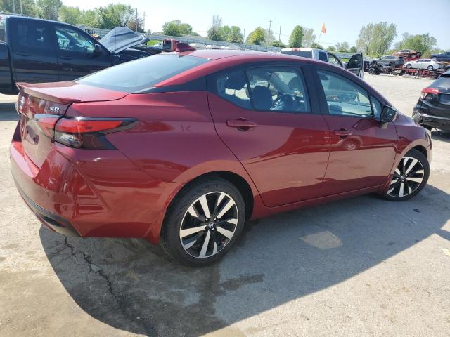  NISSAN VERSA 2022 Czerwony