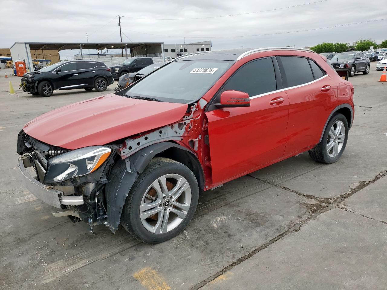 2019 Mercedes-Benz Gla 250 de vânzare în Grand Prairie, TX - Front End