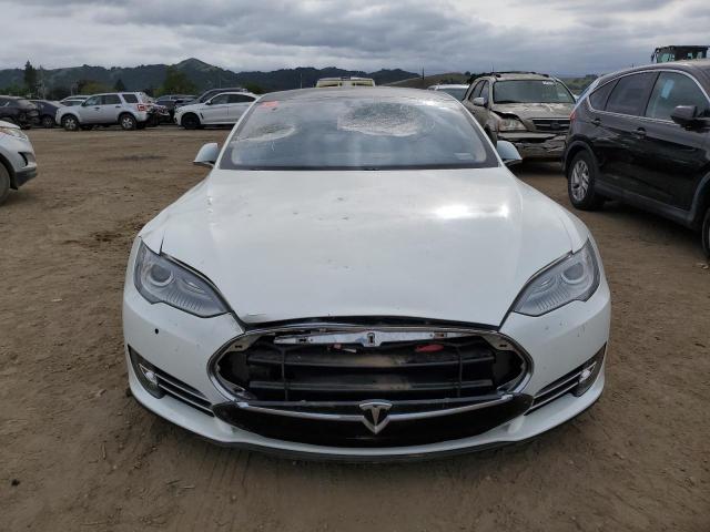 Hatchbacks TESLA MODEL S 2015 White