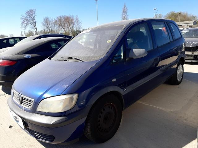 2004 VAUXHALL ZAFIRA LIF for sale at Copart SANDY