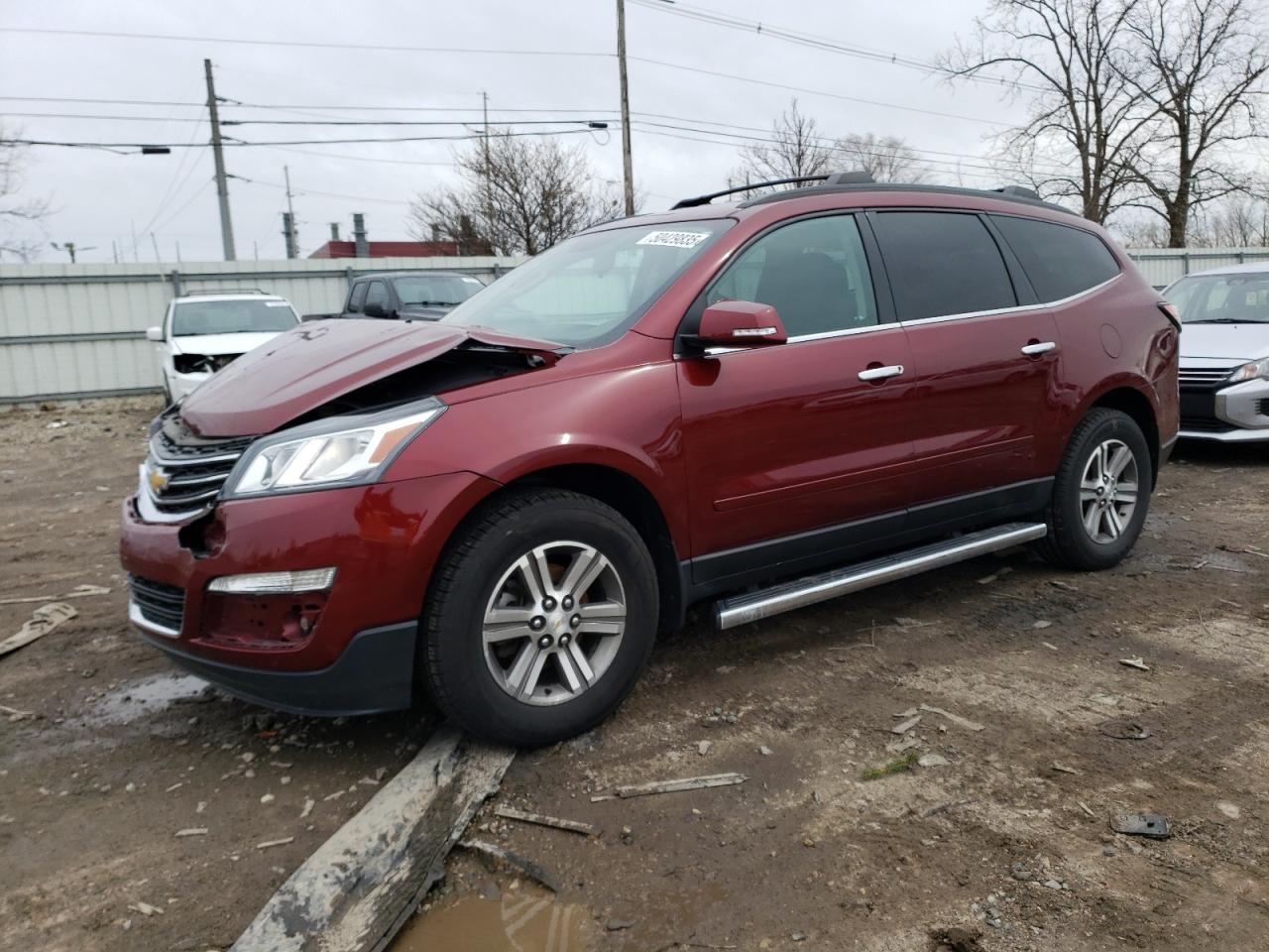 2016 Chevrolet Traverse Lt for Sale in Lansing, MI - Front End