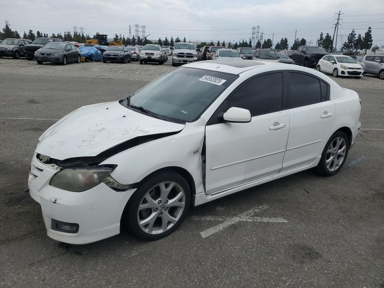 2007 Mazda 3 S na sprzedaż w Rancho Cucamonga, CA - Front End
