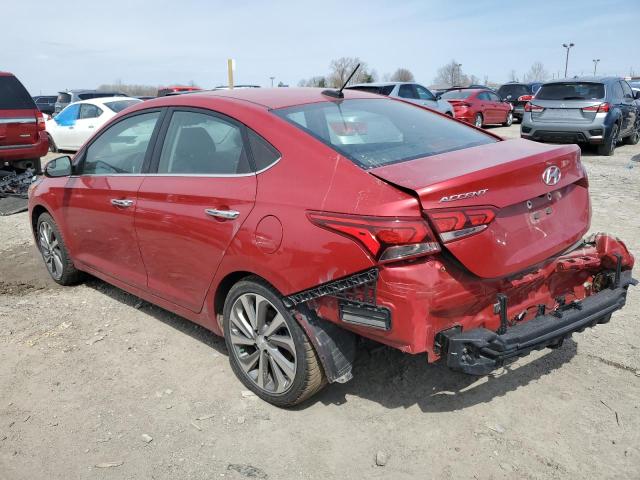  HYUNDAI ACCENT 2022 Красный