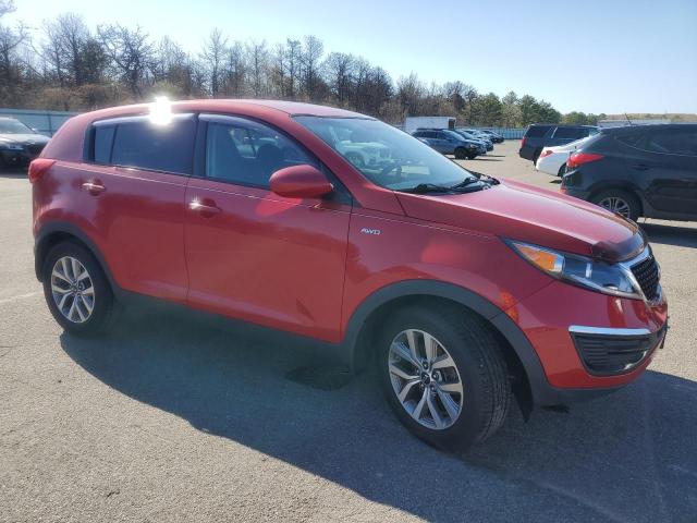 Parquets KIA SPORTAGE 2015 Czerwony