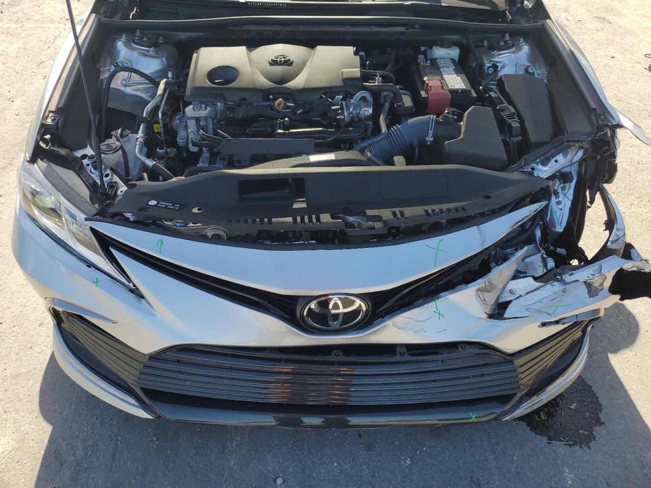 2022 Toyota Camry Le VIN: 4T1C11AK0NU641421 Lot: 55108735