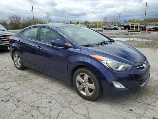 Седани HYUNDAI ELANTRA 2012 Синій