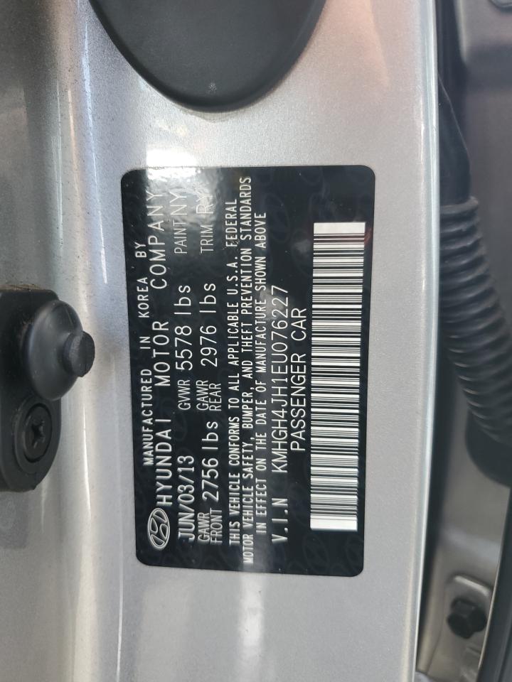 2014 Hyundai Equus Signature VIN: KMHGH4JH1EU076227 Lot: 53283515