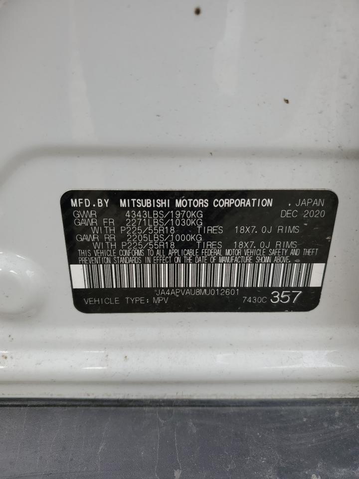 ja4apvau8mu012601 JA4APVAU8MU012601 2021 Mitsubishi Outlander Sport Se