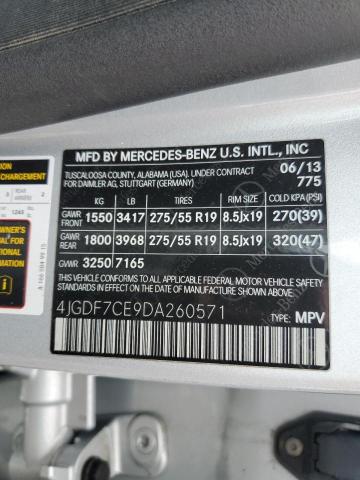 2013 MERCEDES-BENZ GL 450 4MATIC