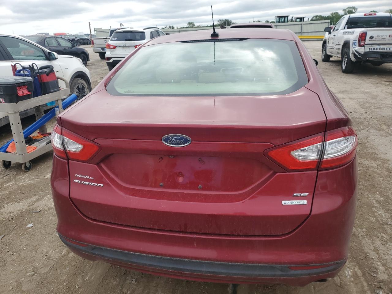 2015 Ford Fusion Se VIN: 3FA6P0HD8FR113853 Lot: 55035545