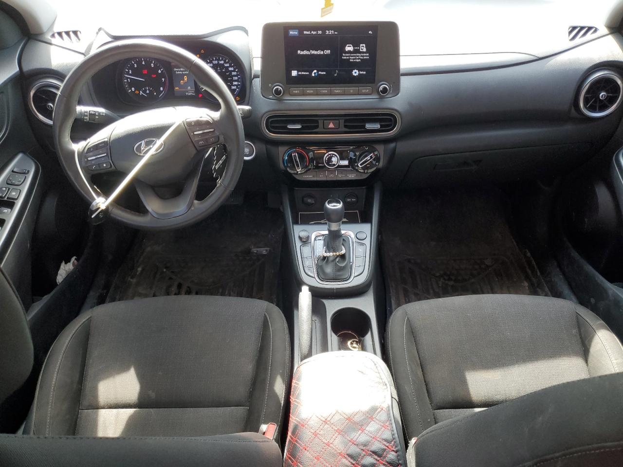 2022 Hyundai Kona Sel VIN: KM8K22AB0NU917417 Lot: 55091085