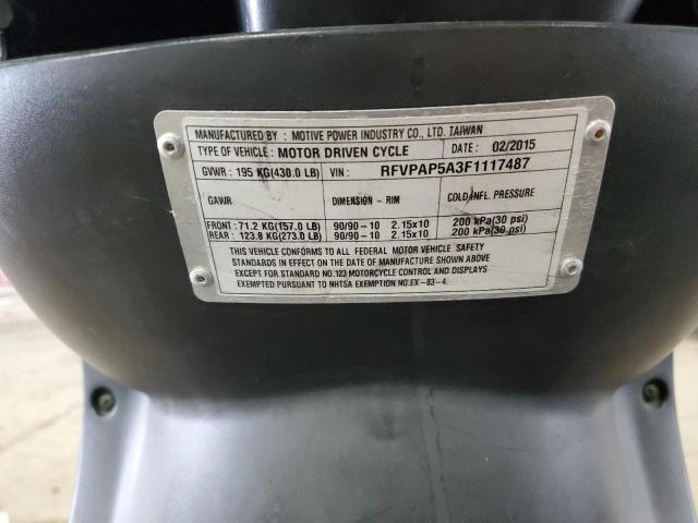 2015 GENUINE SCOOTER CO. BUDDY 50