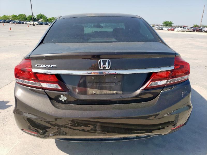  HONDA CIVIC 2014 Brown