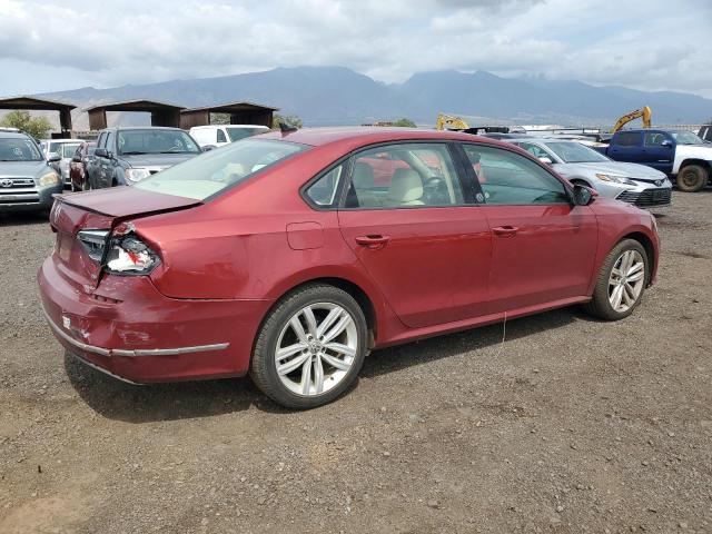 VOLKSWAGEN PASSAT 2019 Czerwony