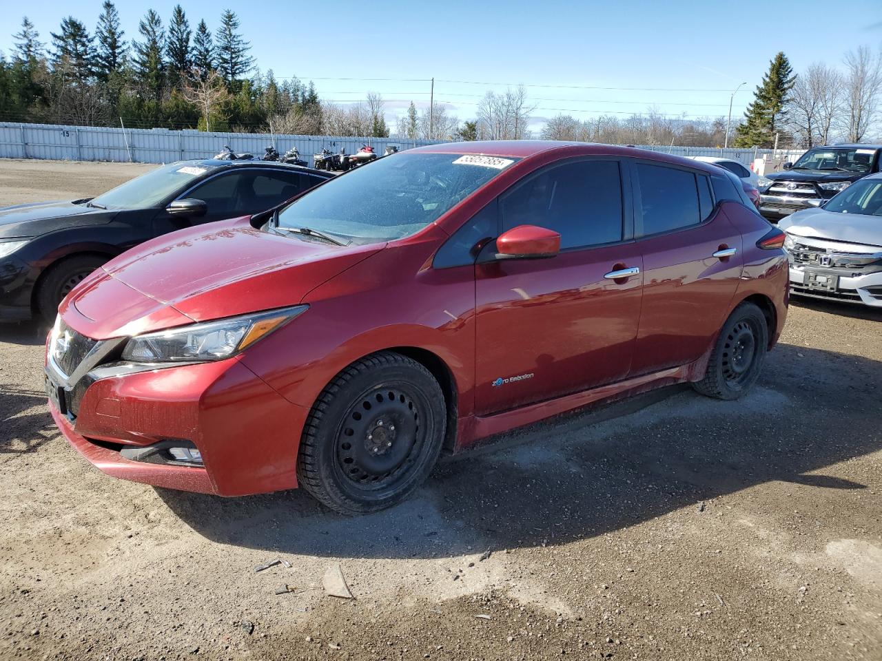 2018 Nissan Leaf S за продажба в Bowmanville, ON - Rear End