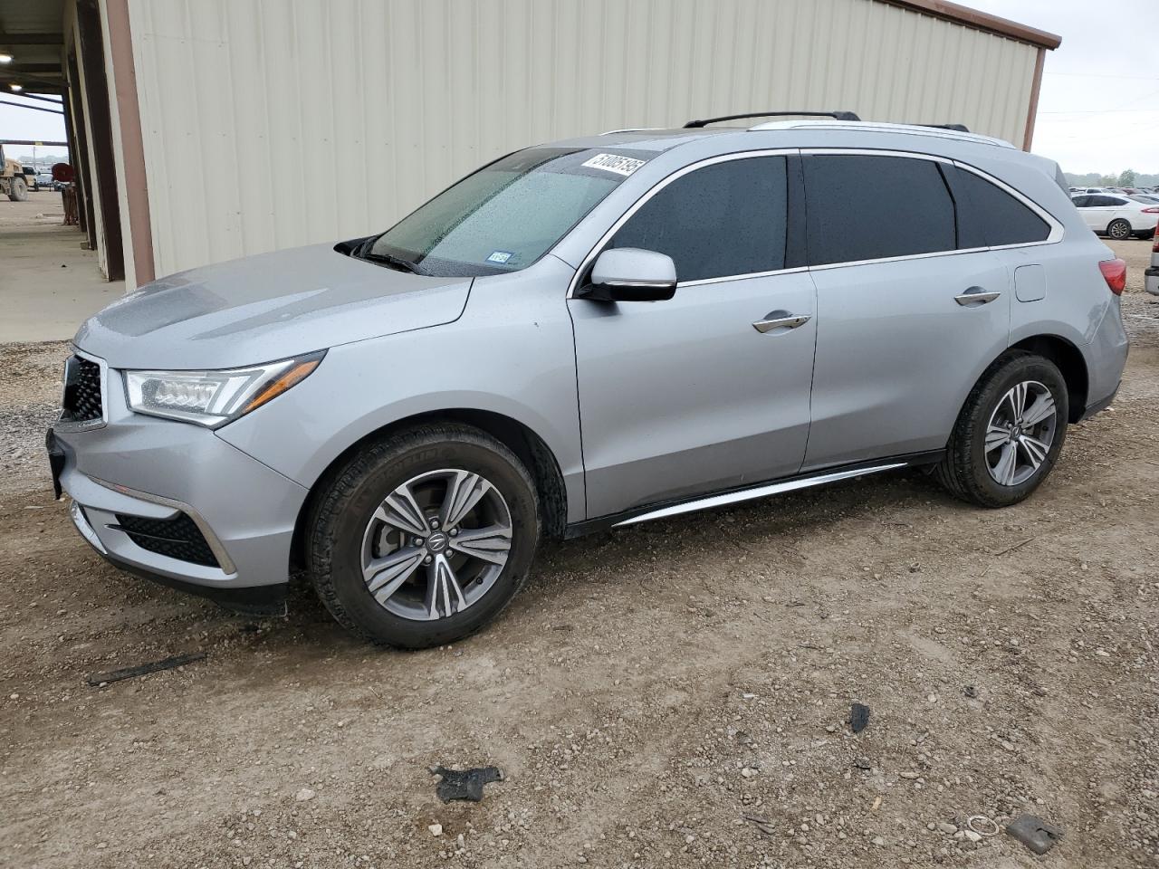 2019 Acura Mdx للبيع في Temple، TX - Hail
