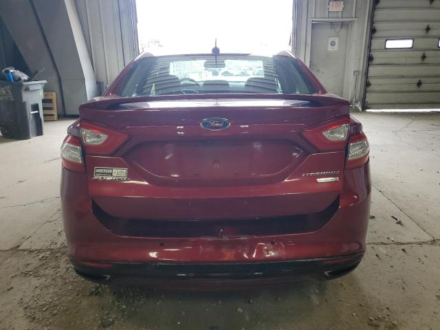 Sedans FORD FUSION 2016 Czerwony