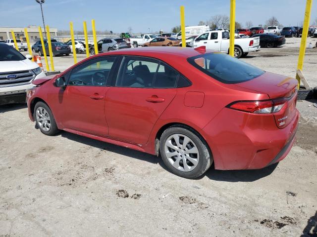  TOYOTA COROLLA 2021 Красный