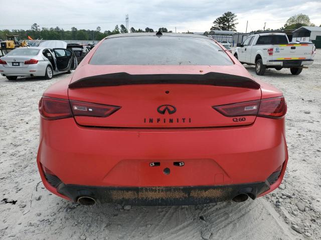  INFINITI Q60 2018 Красный
