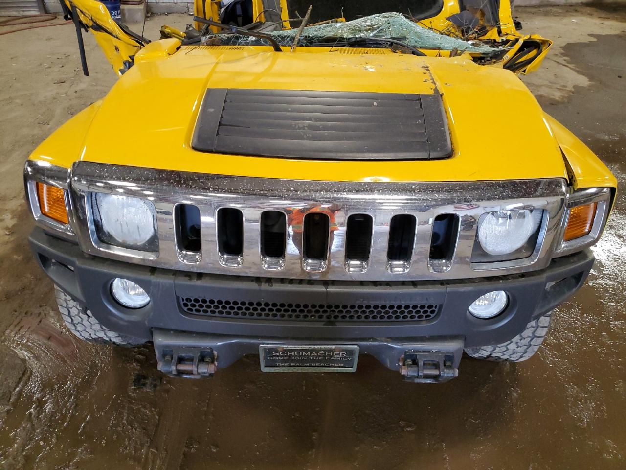 2007 Hummer H3 VIN: 5GTDN13E278117244 Lot: 53061795