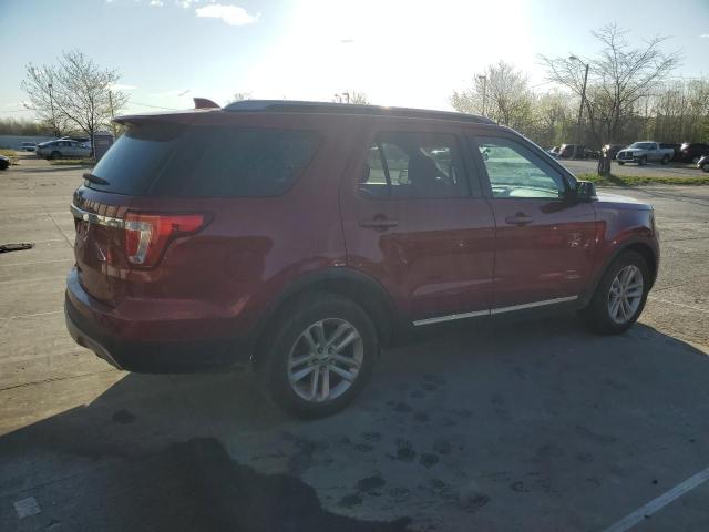 FORD EXPLORER 2017 Czerwony
