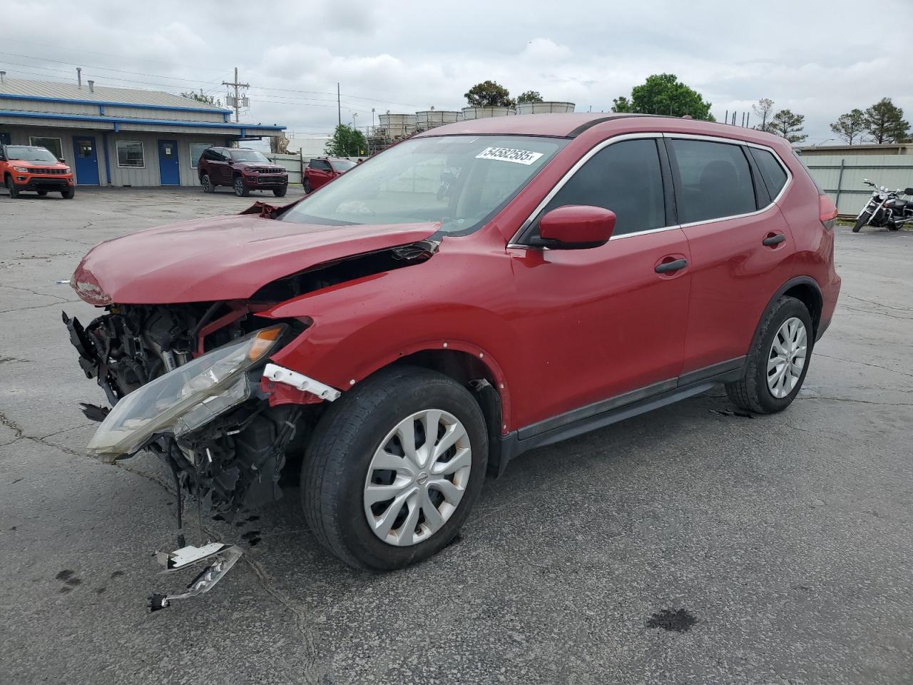 2017 Nissan Rogue S للبيع في Tulsa، OK - Front End
