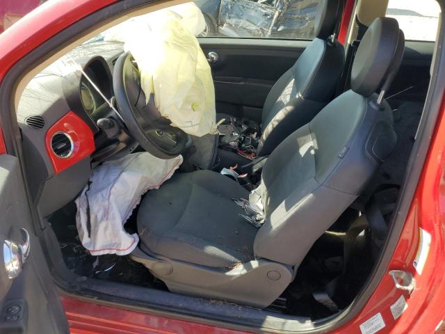  FIAT 500 2012 Czerwony