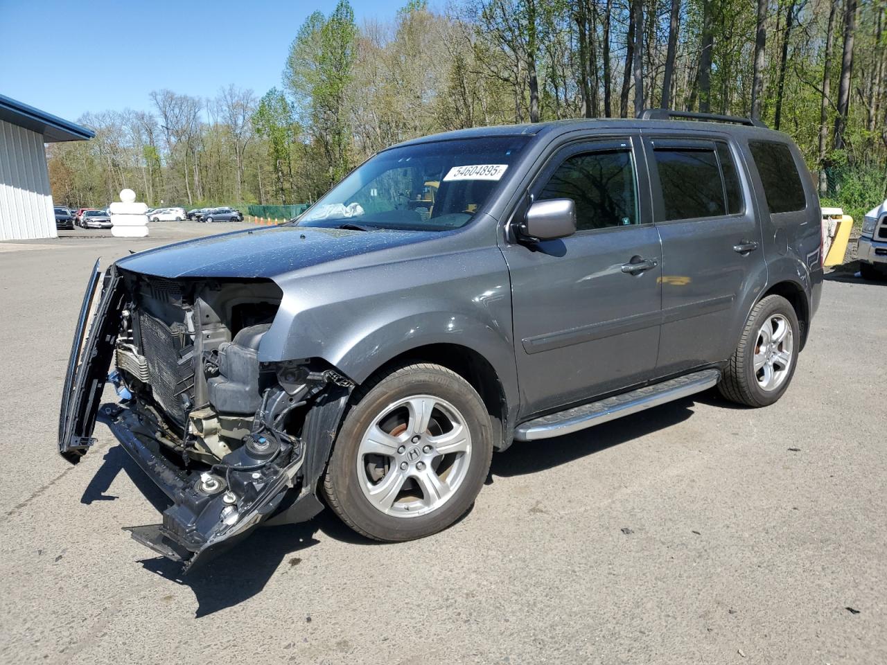 2012 Honda Pilot Exl იყიდება East Granby-ში, CT - Front End
