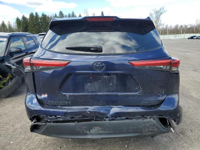  TOYOTA HIGHLANDER 2021 Granatowy