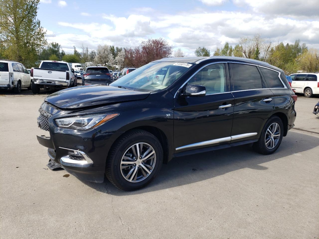 2020 Infiniti Qx60 Luxe за продажба в Woodburn, OR - Front End