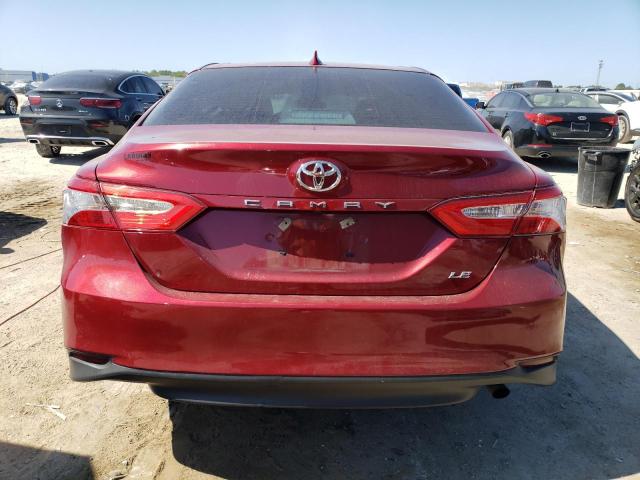  TOYOTA CAMRY 2020 Red