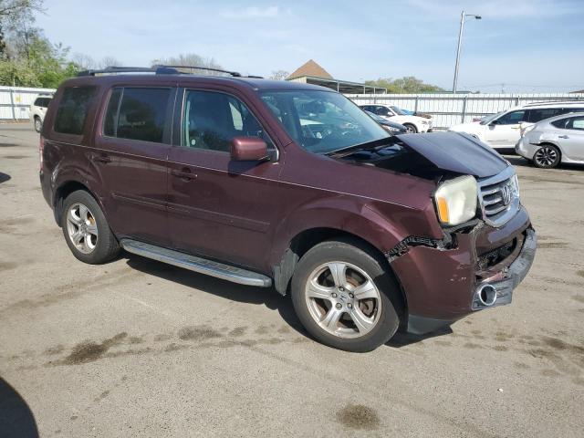  HONDA PILOT 2015 Бургунди