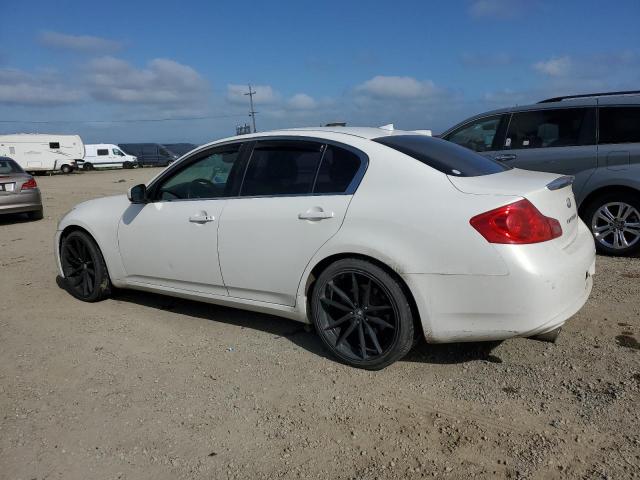  INFINITI G37 2012 White