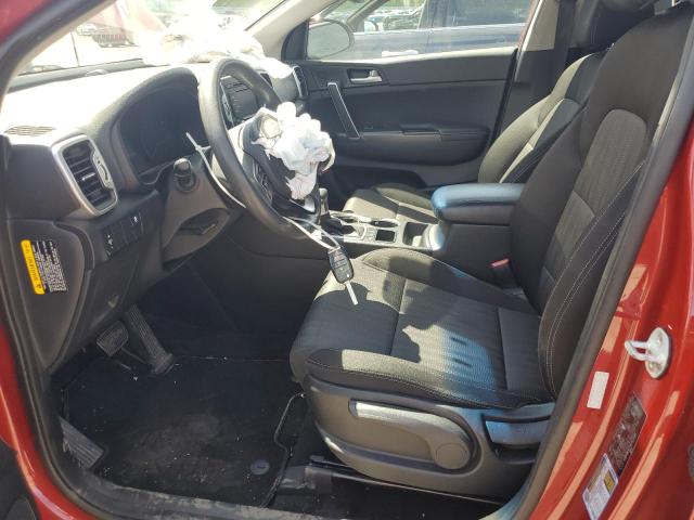  KIA SPORTAGE 2017 Czerwony
