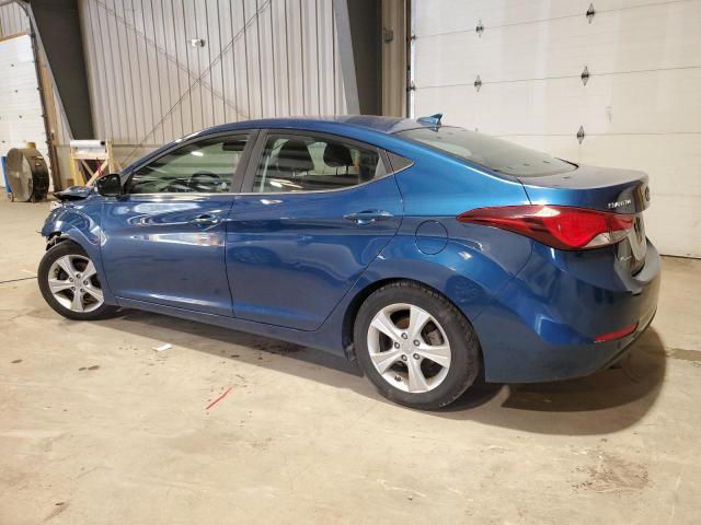  HYUNDAI ELANTRA 2016 Granatowy