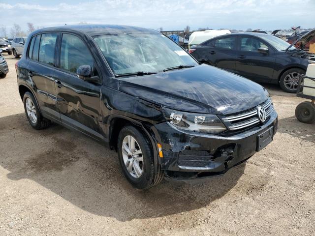  VOLKSWAGEN TIGUAN 2013 Черный