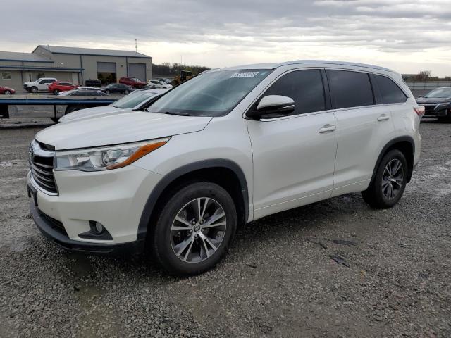  TOYOTA HIGHLANDER 2016 Biały