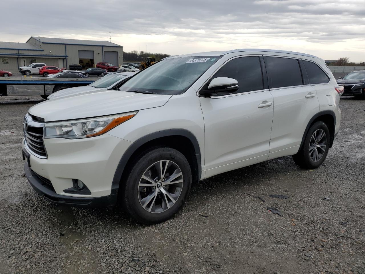 2016 Toyota Highlander Xle en Venta en Earlington, KY - Hail